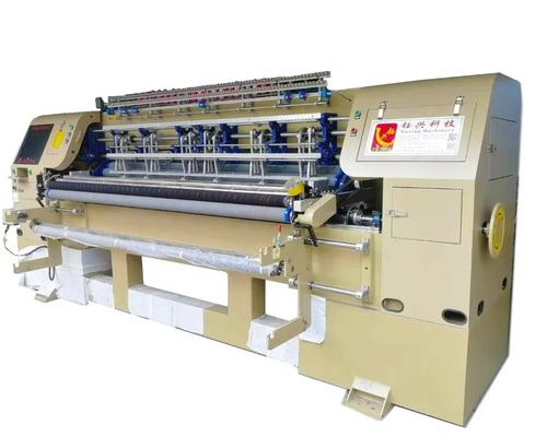 Máquina de Quilting de 3 linhas de agulhas para Quilting de fim
