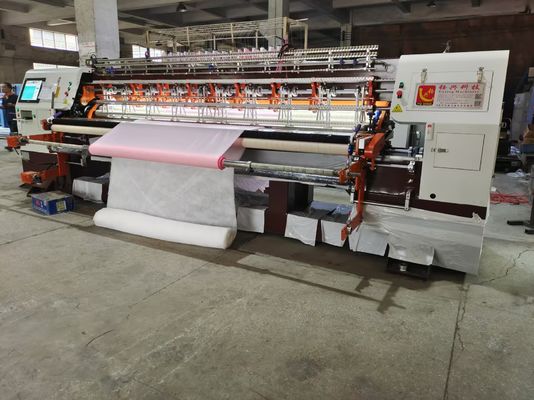 Edredão da cobertura de 82 polegadas que faz a máquina com dispositivo do corte de borda