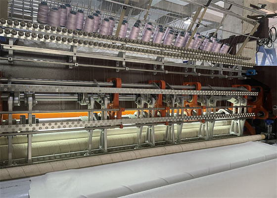 Equipamento de coberturas de agulhas múltiplas de 128 polegadas para produtos de cama com velocidade de 1400 rpm