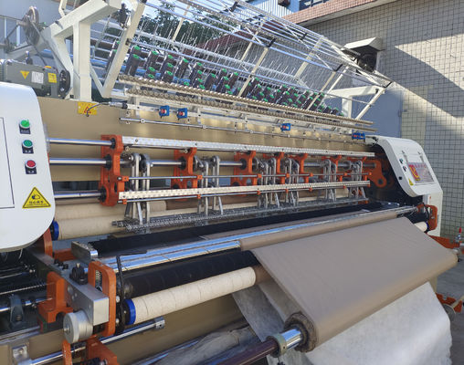 12 polegadas modelam 3 barras da agulha automatizaram a cobertura estofando da máquina que faz a máquina