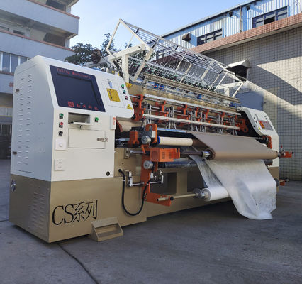 Os fundamentos automatizaram a largura estofando costurando e estofando da máquina 2.45m