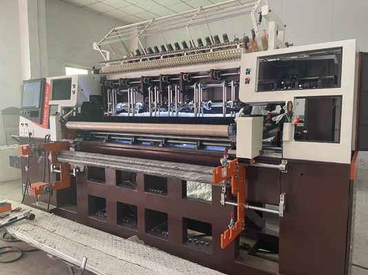 1400RPM 1,7m Máquina de Quilting de agulhas múltiplas com gancho rotativo computadorizado