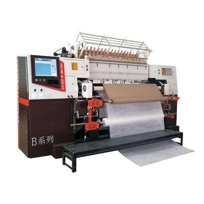 1400RPM 240CM Largura Alta Velocidade Computarizada Quilter Multi-Agulha com Gancho Rotativo