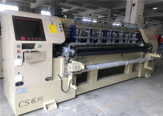 máquina estofando automática da multi agulha da canela 1000rpm de 160cm