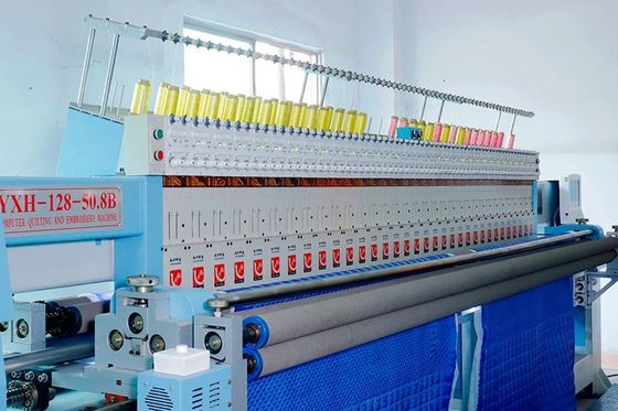 50 máquina estofando do bordado das agulhas 1000RPM para a tampa de cama
