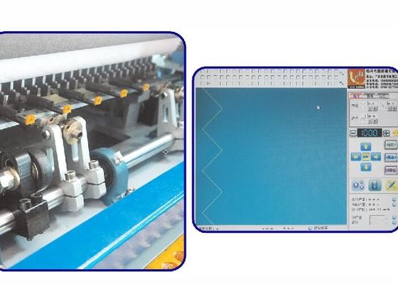 170CM 2 Rodas de Agulhas Industrial Multi Agulha Bloquear Costura Quilting Machine Para Jaquetas
