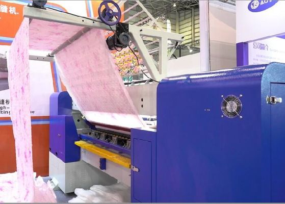 Máquina de costura e costura de cobertores de tecido com várias agulhas