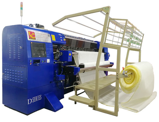 A agulha 4 barra a linha de produção estofando do colchão da máquina de Multineedle