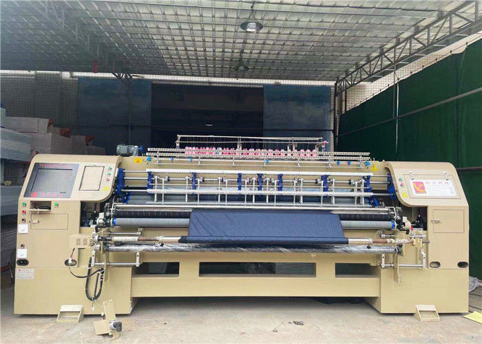 170CM 2 Rodas de Agulhas Industrial Multi Agulha Bloquear Costura Quilting Machine Para Jaquetas