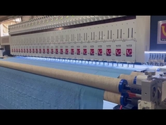 1800 Máquina de bordado de coberturas de área mínima de processamento para tecidos médios