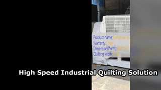 Máquina estofando computadorizada industrial de alta velocidade