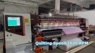 Máquina estofando da multi agulha de alta velocidade
